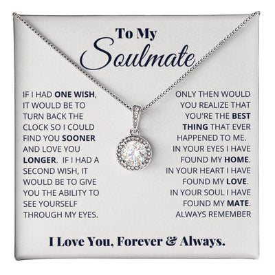 To My Soulmate - Eternal Hope Necklace