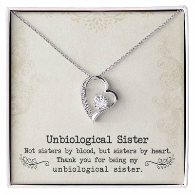 Unbiological Sister - Forever Love Necklace