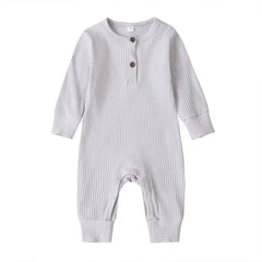 Cotton Long Sleeve Infant Romper